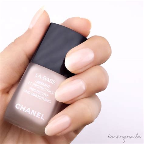 chanel la base nail polish.